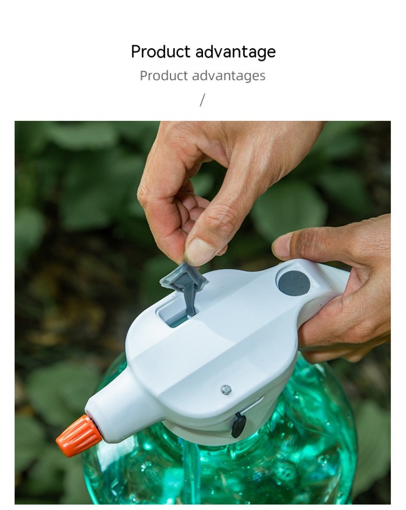 Description Picture 4 of itemSimple Electric Watering Kettle 3L Flower Watering Sprayer Can Spray Alcohol Gardening Sprinkler Automatic Watering Kettle