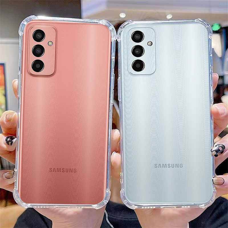 Klar Telefon Fall für Samsung Galaxy M13 4G TPU Transparent Fall Sansung M 13 SM-M135F/DSN 6.6 "stoßfest Anti-scratch Abdeckungen – Detail 1
