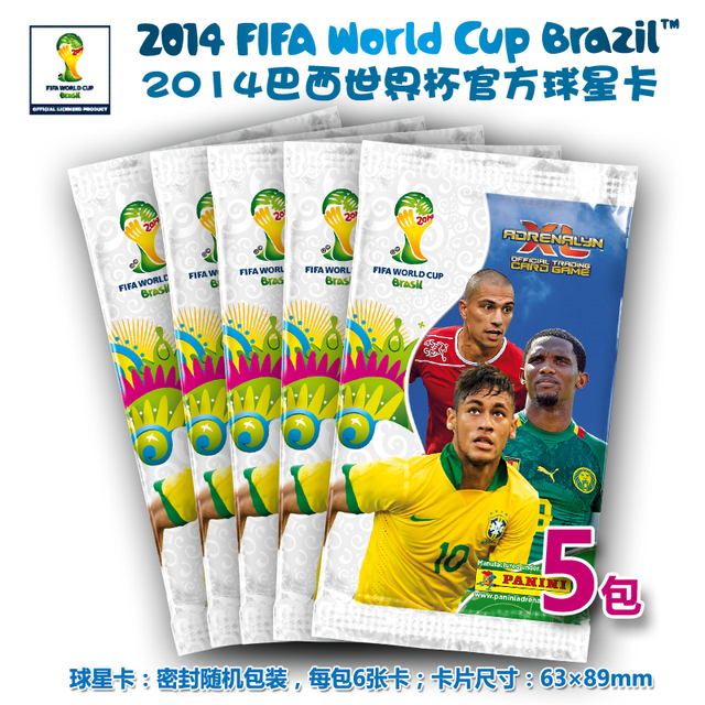 World Cup Brasil 2014 Card Game / SoccerStarz Figures Collection