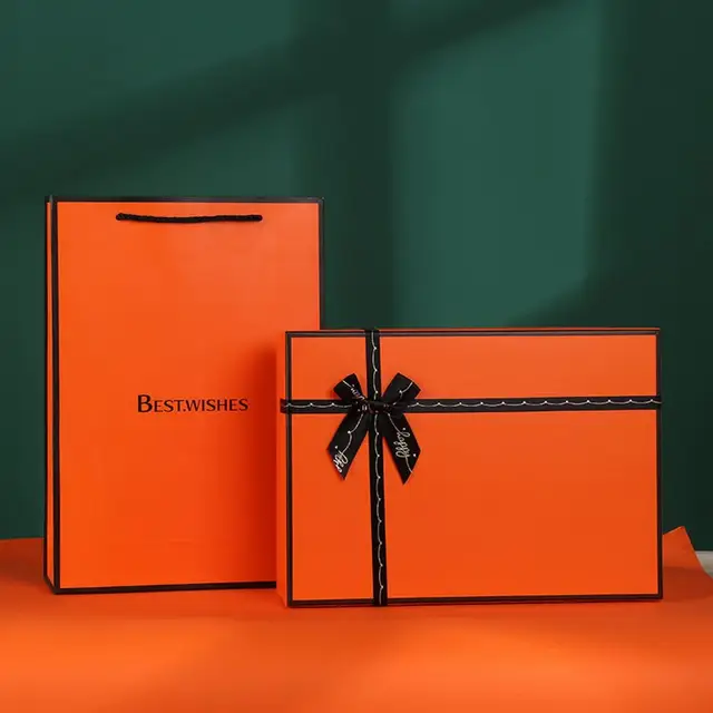 5Pcs Orange Cardboard Shoe Boxes Gift Package Carton Box Mysterious Box  Corrugated Shipping Box 32x20x12cm - AliExpress