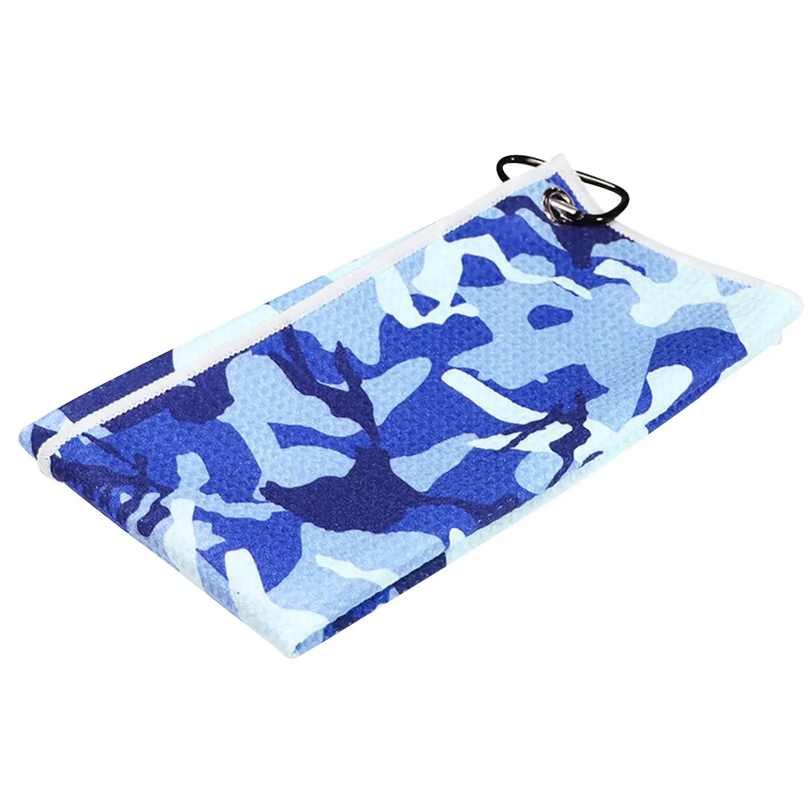 Camo Golf Towel for Golf Bag with Clip Waffle Pattern Cleaning Towels Super