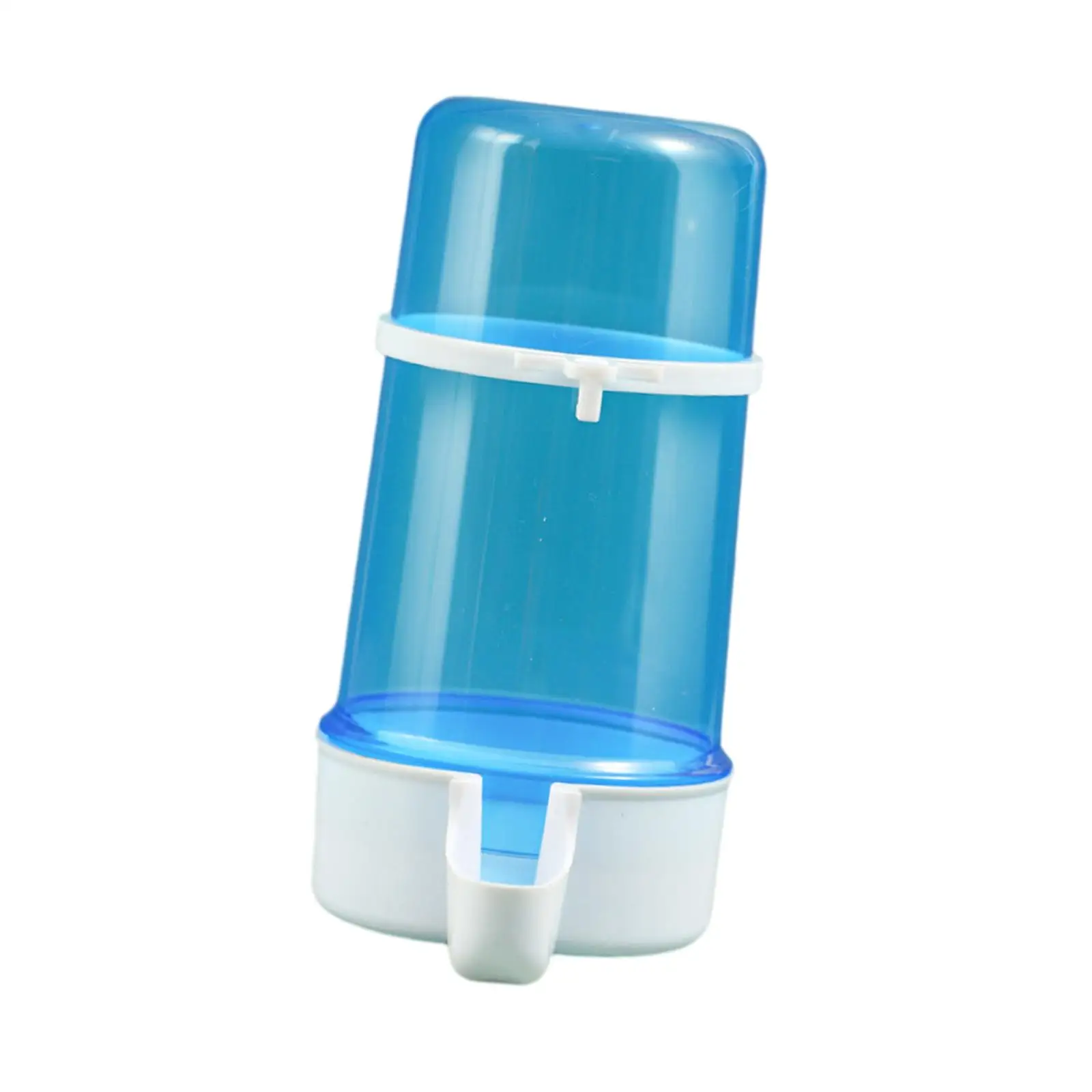 Automatic Pet Parrot Water Feeder 415ml Bird Cage Accessories Suspended Water Container for Quail Duck Poultry Canary Dove
