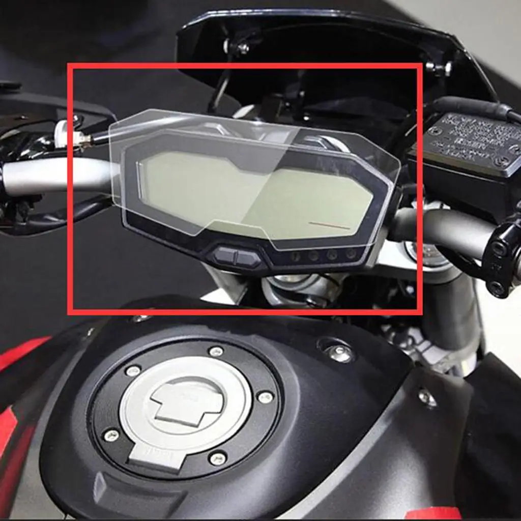 High Quality Motorcycle Cluster Scratch Protection TPU Film / Screen Protector Cover for Yamaha MT07