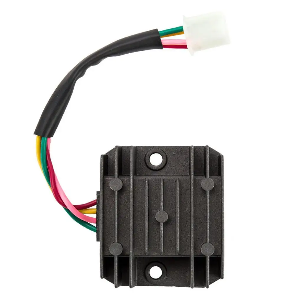 ATV 4 Wire Male Plug Voltage Regulator  Dirt Moped Scooter New