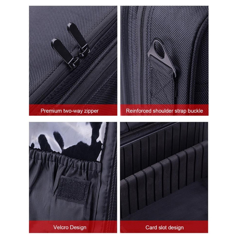 Description Picture 6 of itemFishing Reel Gear Organizer Reel Storage Case, Waterproof Fishing Gear Carry Bag Fishing Reel Bag, Fishing Tackle Bag