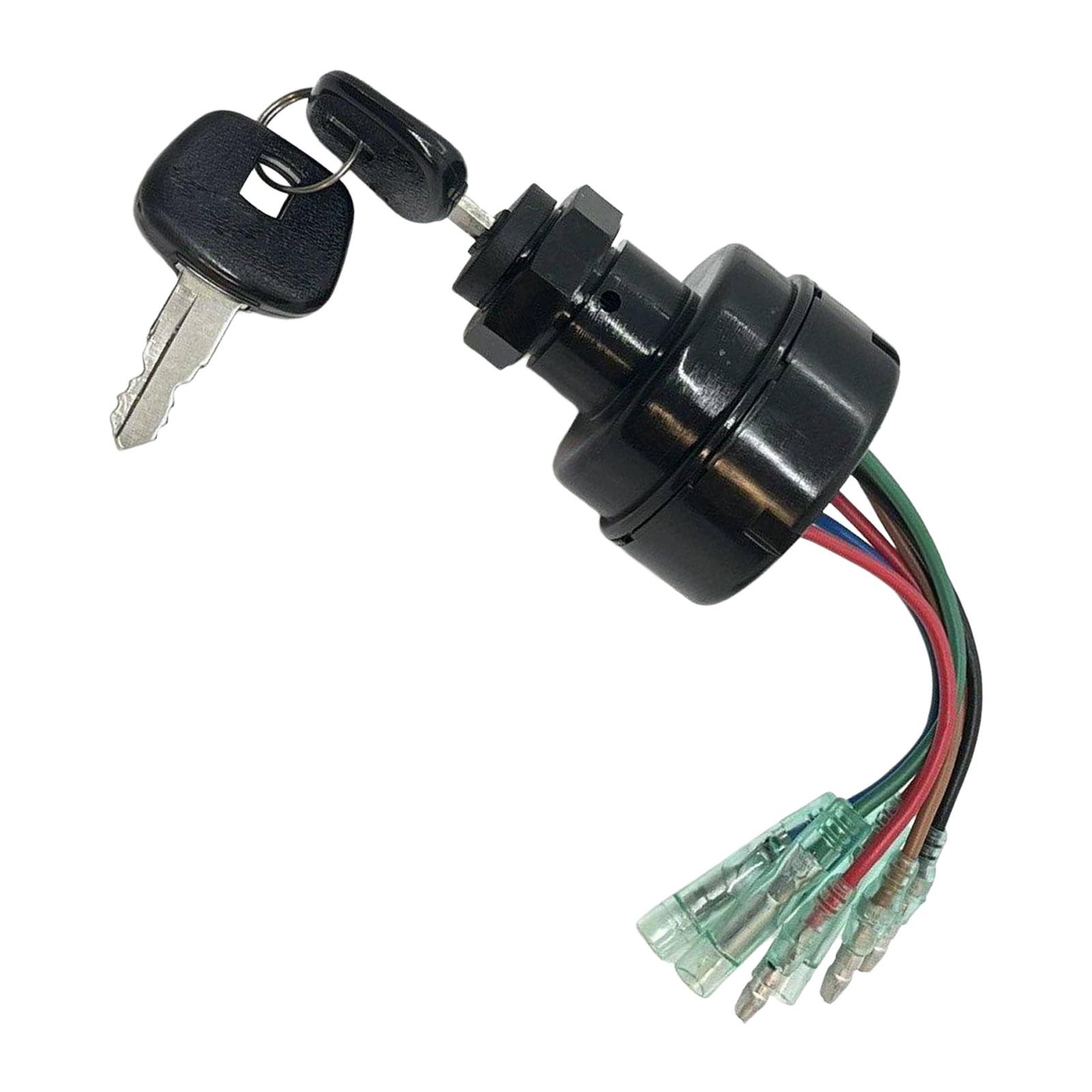 Ignition Key Switch 353-76020-3 Boat Engine for Tohatsu RC5B Spare Parts Easy