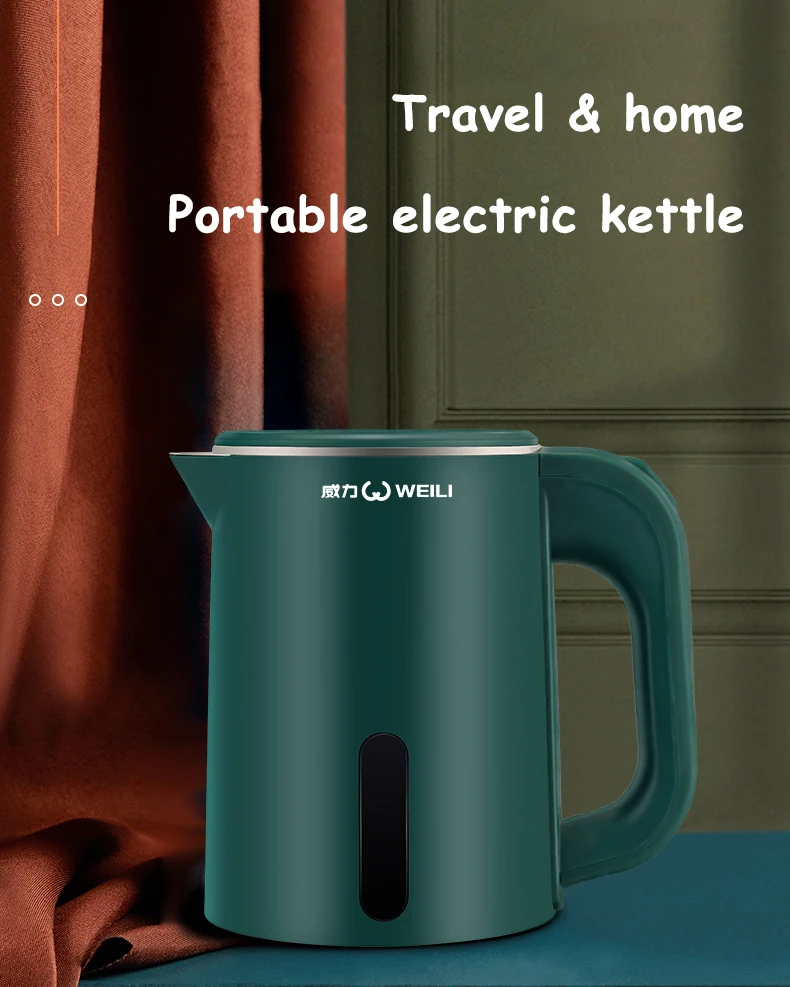 Title 1, 1.0L Mini Electric Kettle Small Capacity 304 St...