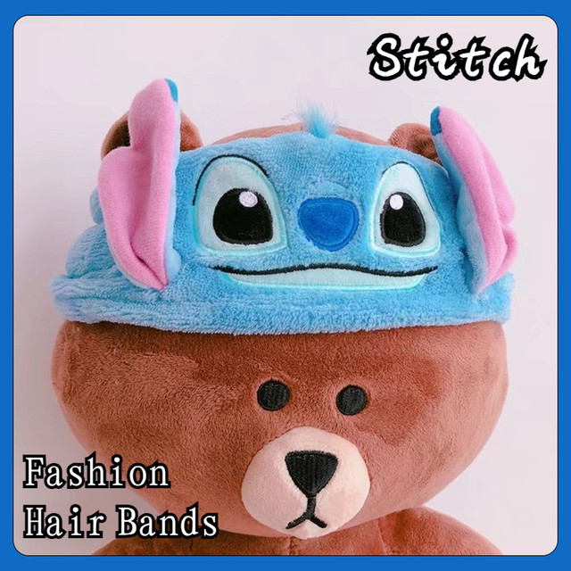 Disney-accesorios para el pelo de Stitch para niña, diadema de dibujos  animados, lazos elásticos para el pelo, banda de goma de Lilo Stitch, Anime  Kawaii - AliExpress