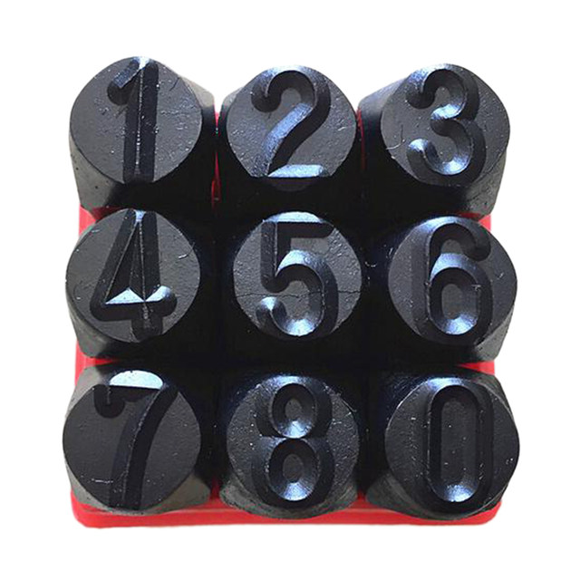 Poincon Cuir GG04807-Kit De Poinçon Rond En Forme De Cuir. Ensemble De Poinçon Creux Pour Bricolage. Outil De Poinçon Creux Acier Carbone