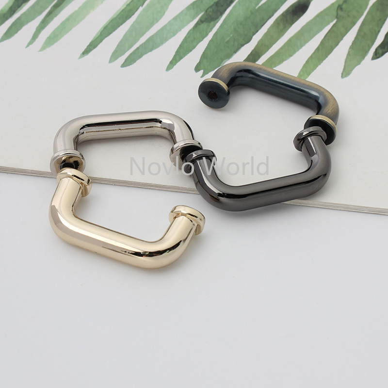 10-50 pieces 6 colors 21mm 22mm 7/8'' old silver metal u shape arch bridge for chains bag shoulderbag connector hanger