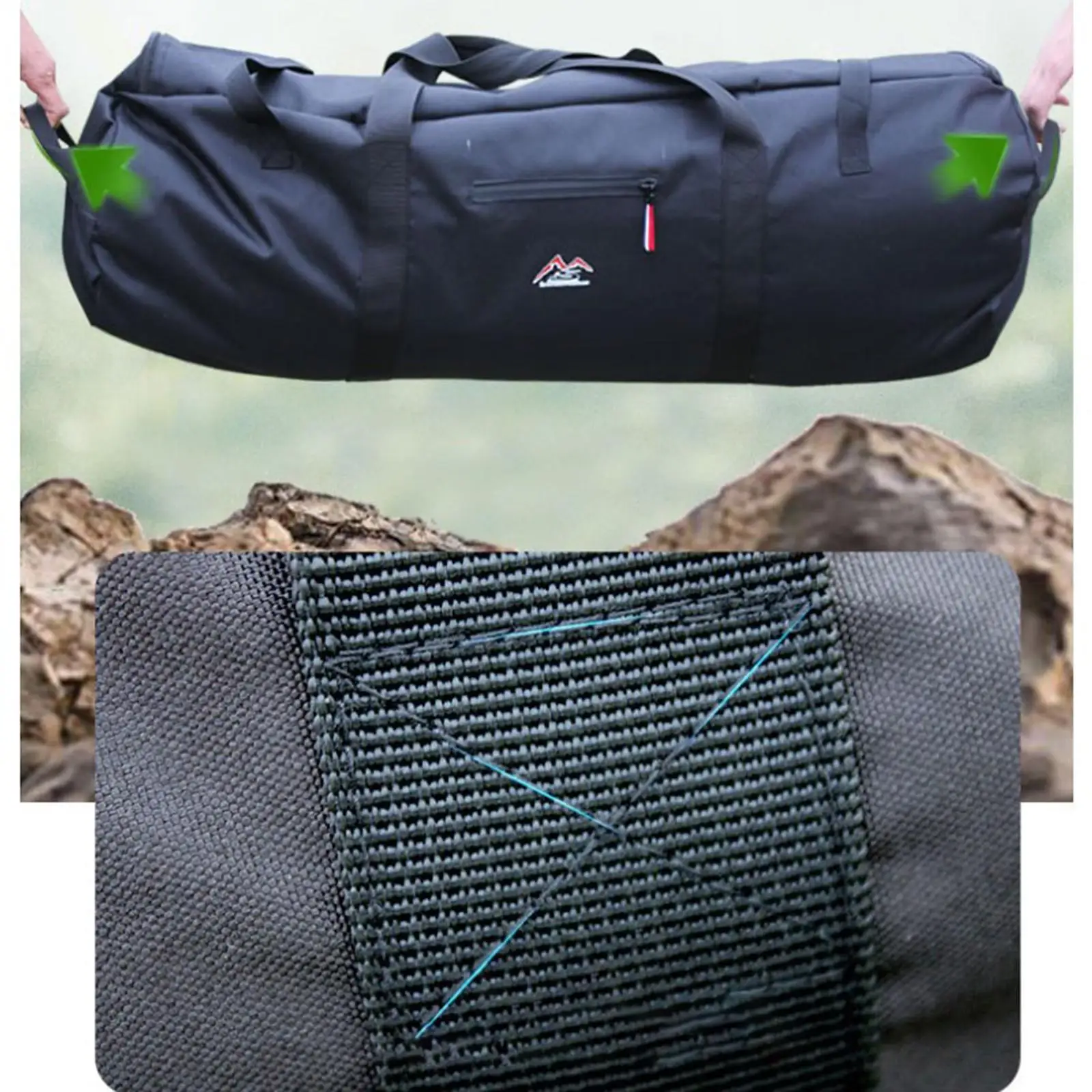 Camping Tent Storage Bag XL Wear Resistant Organizer for Fishing Hiking Yard