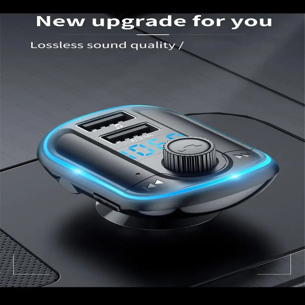 Car Bluetooth AUX Transmission Adapter Stereo Music Player