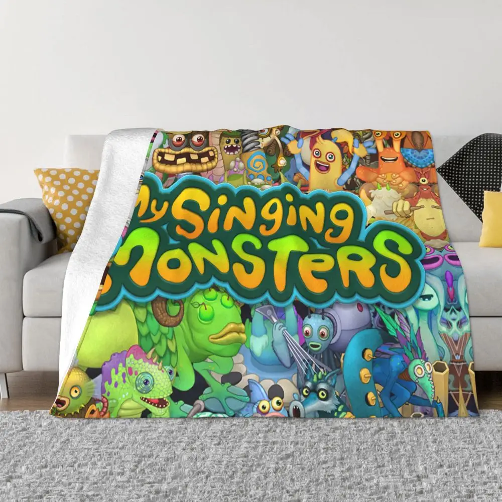 My singing monsters blanket