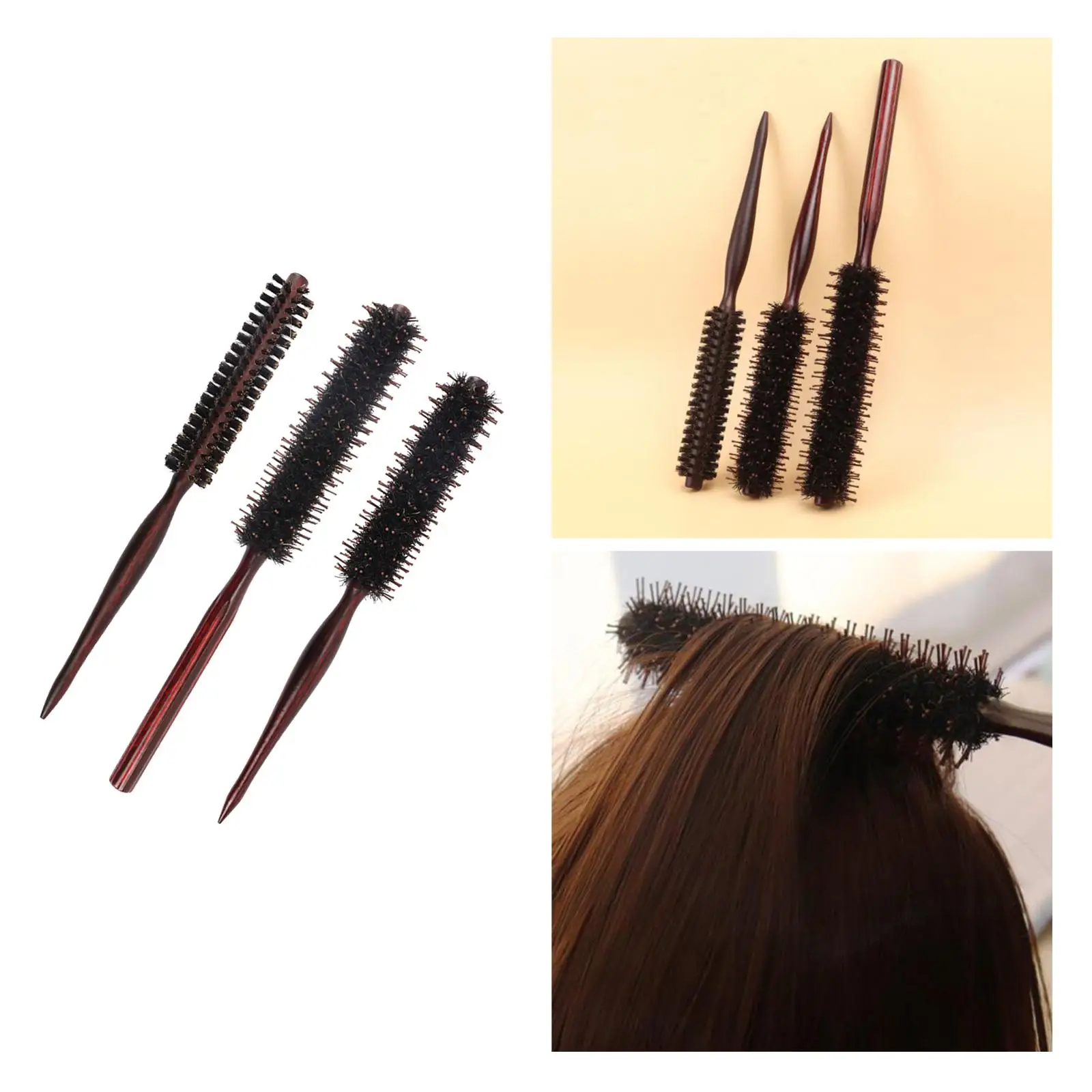 Hair Brush Hair Comb Roller Wind Comb for Hairdressing Detangling Men Women
