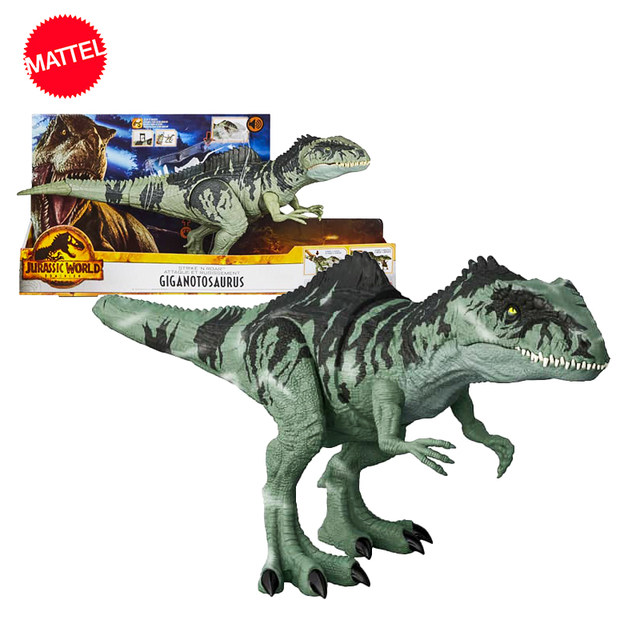 Jurassic World T-Rex Fuga Extrema - GWD67 - Com som - Mattel - Real  Brinquedos