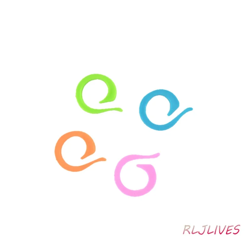 Description Picture 4 of item20/50Pcs Mark Circle DIY Weaving Knitting Tools Crochet Markers Stitching Needle Clip Markers Ring Sewing Accessories