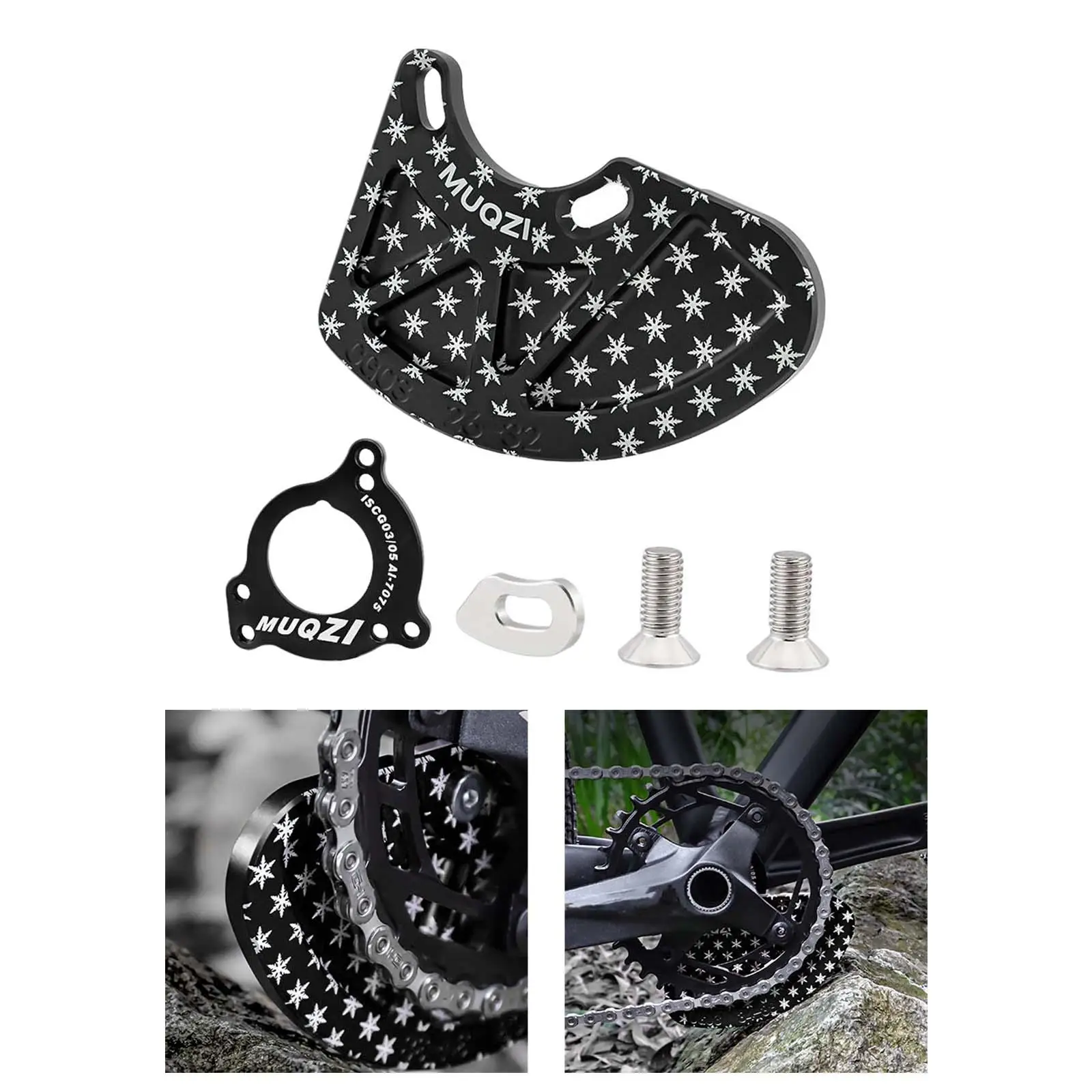 Crankset Protector Chainring Protector Plate Sprocket Protective for Iscg05