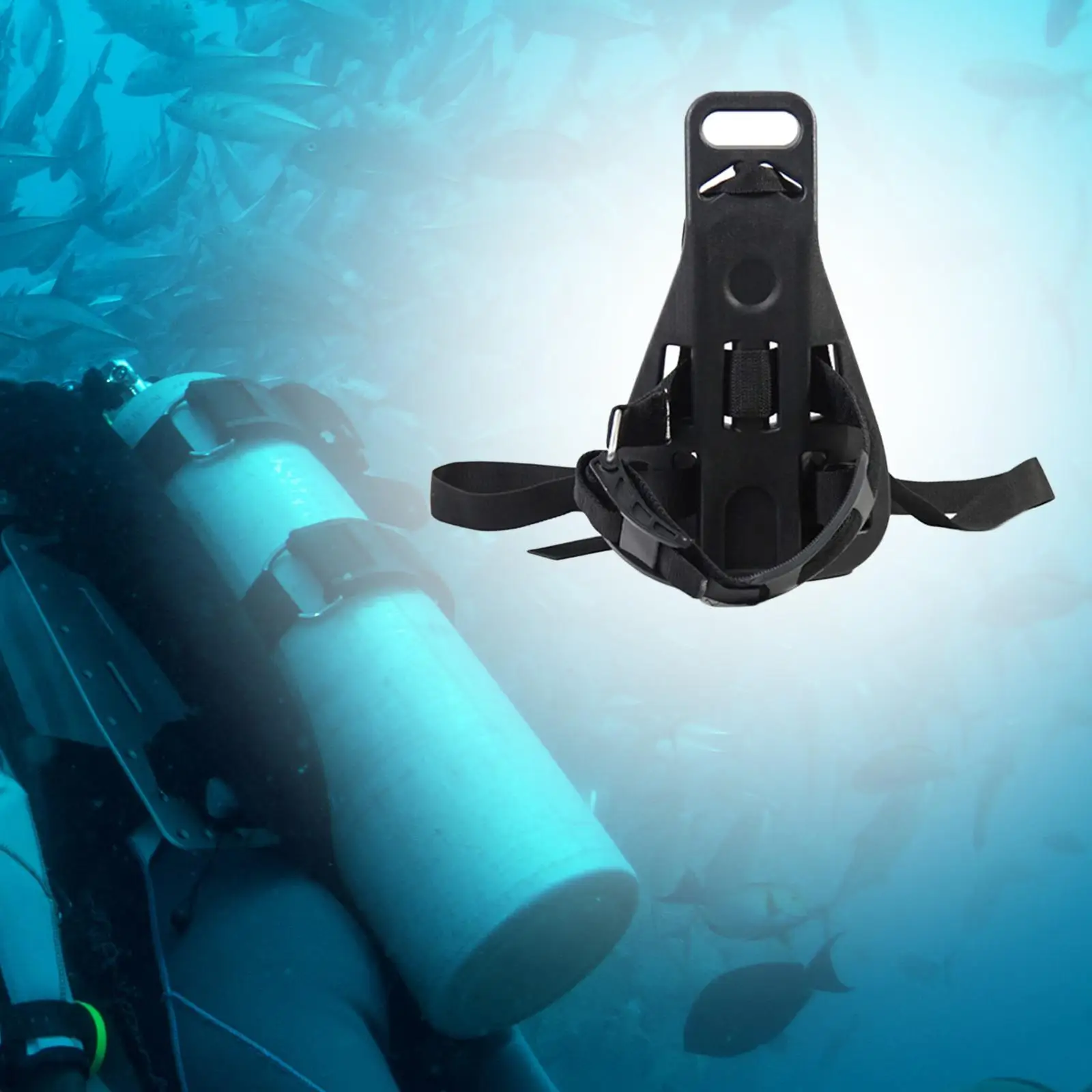 Diving Tank Back Pack Bracket Freediving Dive Sports Single Oxygen Bottle
