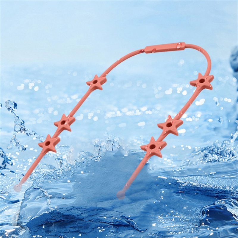 Beißring Spielzeug Anti-Loss Strap Armband Baby Drop-Proof Schnuller Clip für Kleinkinder a2ub – Detail 5