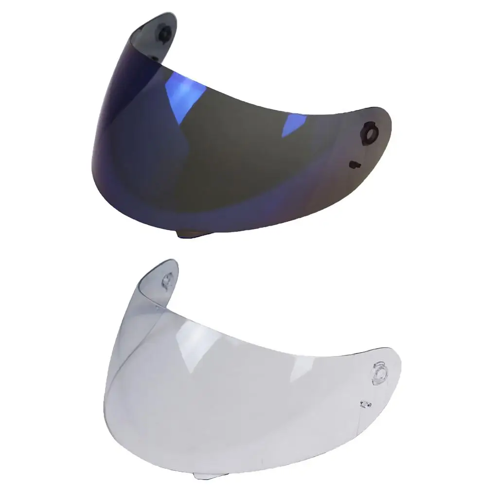 Full Face Motorcycle Helmet Visor for  K3 K4 Helmets Len Blue/Transparent