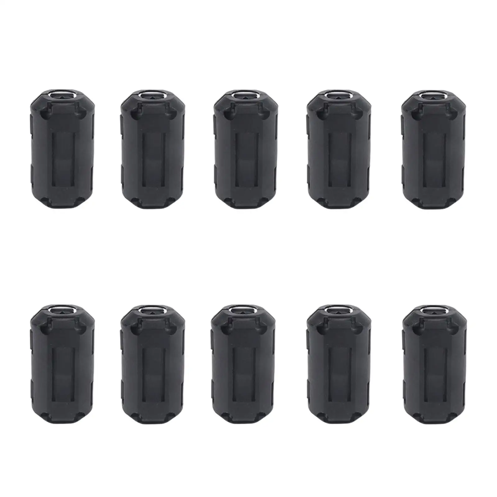 10Pcs Removable 13mm Ferrite Core Cord Rings Choke Bead Rfi Emi Noise Suppressor Filter for Cable Connector Filters Holder