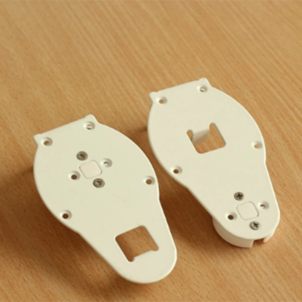 White Right and Left Pulling Roller Shades Curtain Bracket 28mm 38mm Tubes