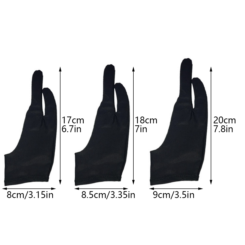 TOBWOLF Lot de 20 gants de billard en nylon à 3 doigts pour ain gauche