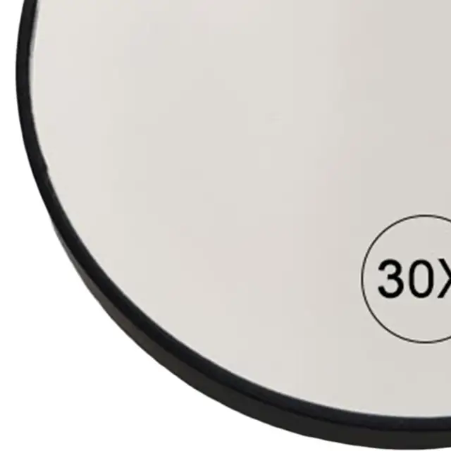 Espejo cosmético compacto duradero con aumento de 30X, espejo de maquillaje  de vista más grande, accesorios para el hogar de alta claridad - AliExpress