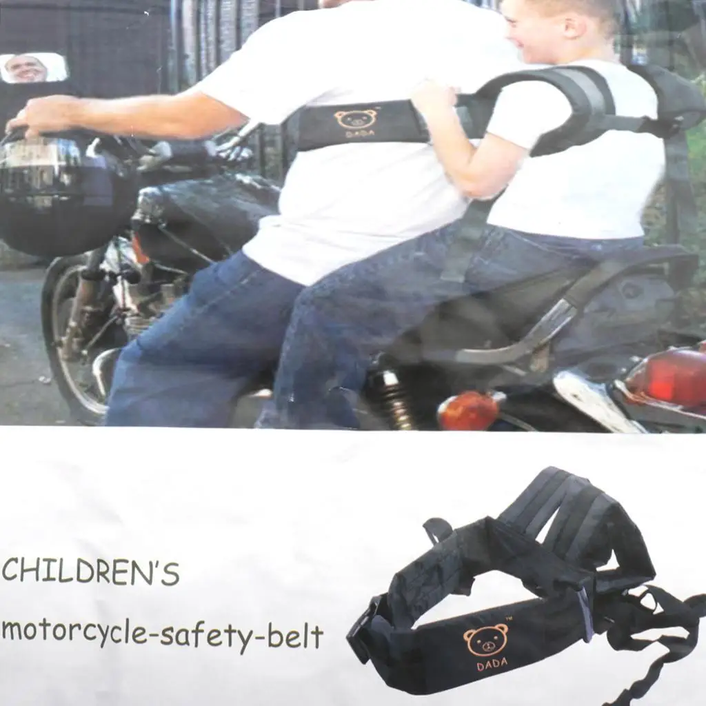 Motorcycle Bike Safety Belt   Harness Adjustable Kids Children Baby