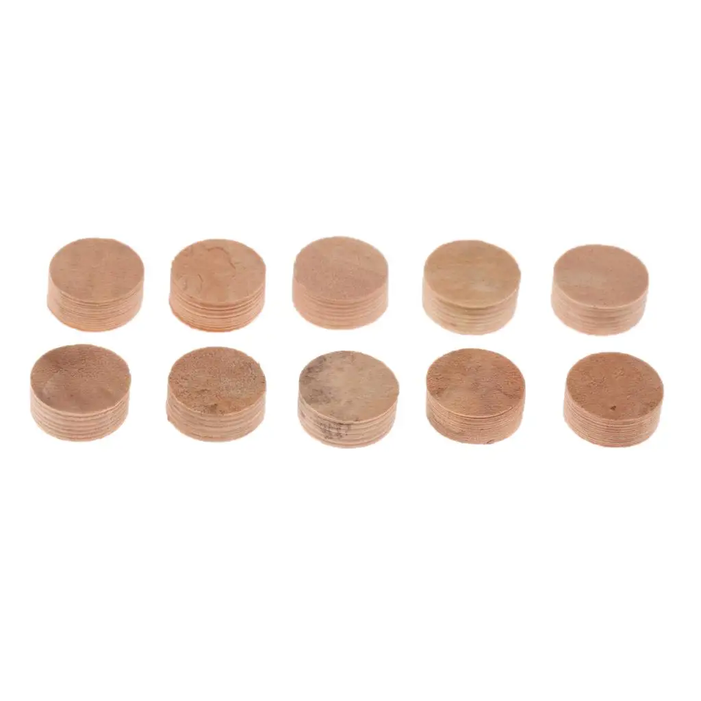 10pcs Trumpet  Cork  Spit Value Pads for Trumpeters Beginners 