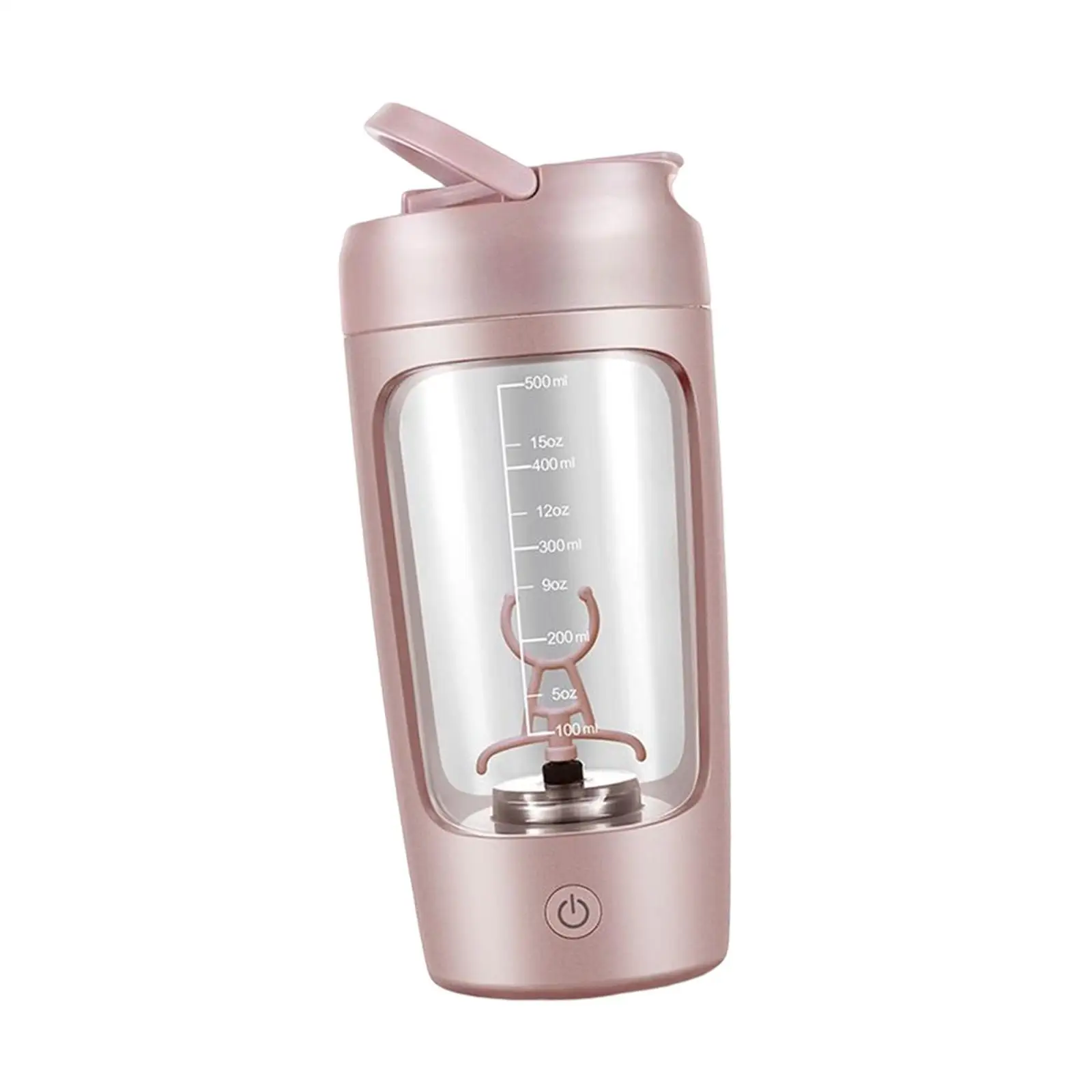 650ml Electric Protein Shaker Bottle Rechargeable Automatic Blender for Workout