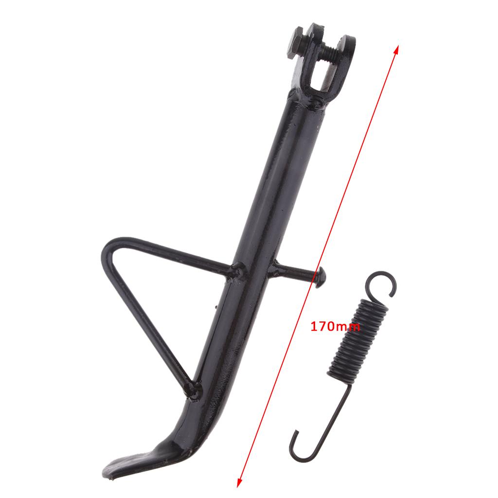 Motorcycle Kickstand Side Sidestand Holder Motorcycle Parking Rack Support Foot for Motorcross Bike Scooter E-Bikes ATV
