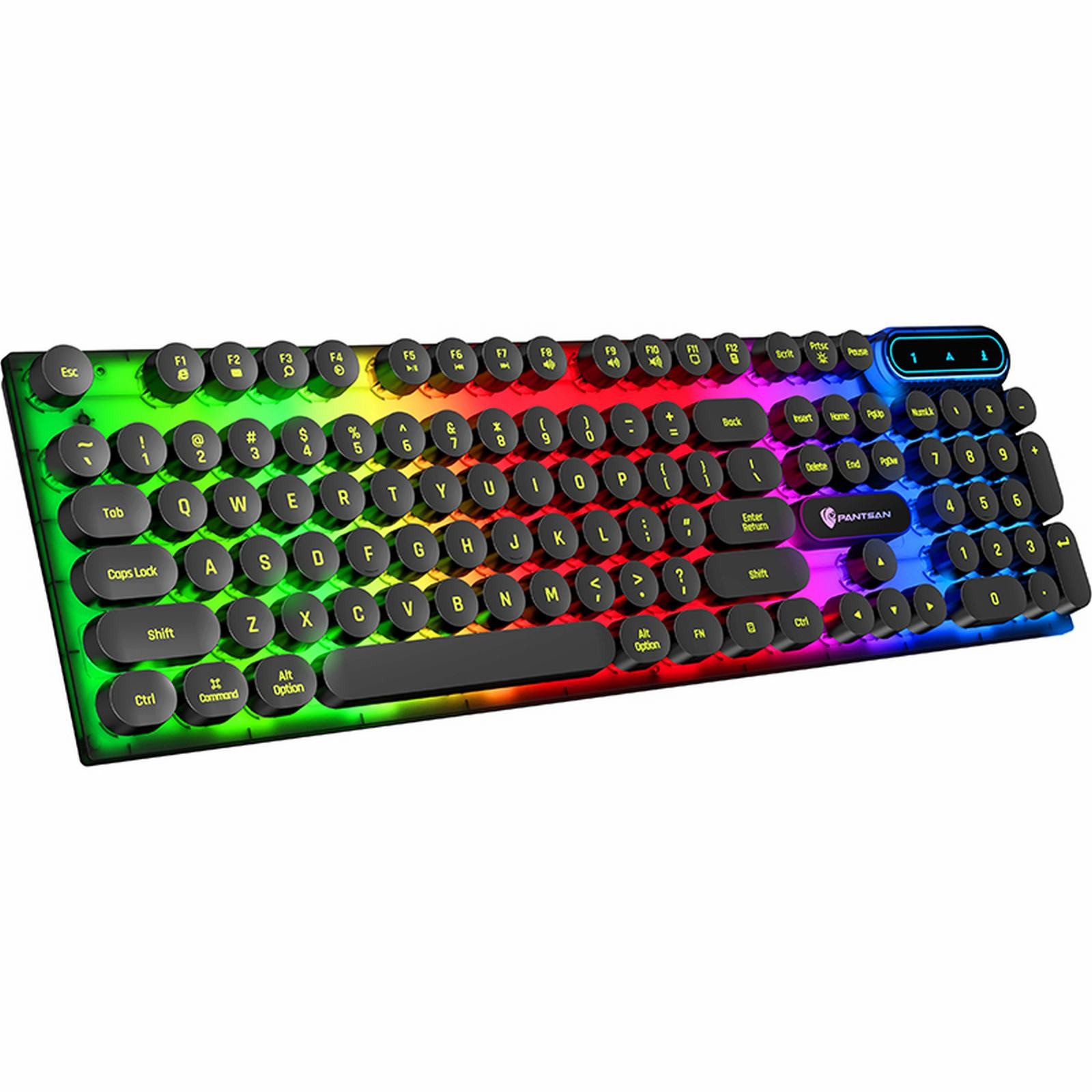 Игровая клавиатура для мальчиков с Rgb-подсветкой, 104 клавиш