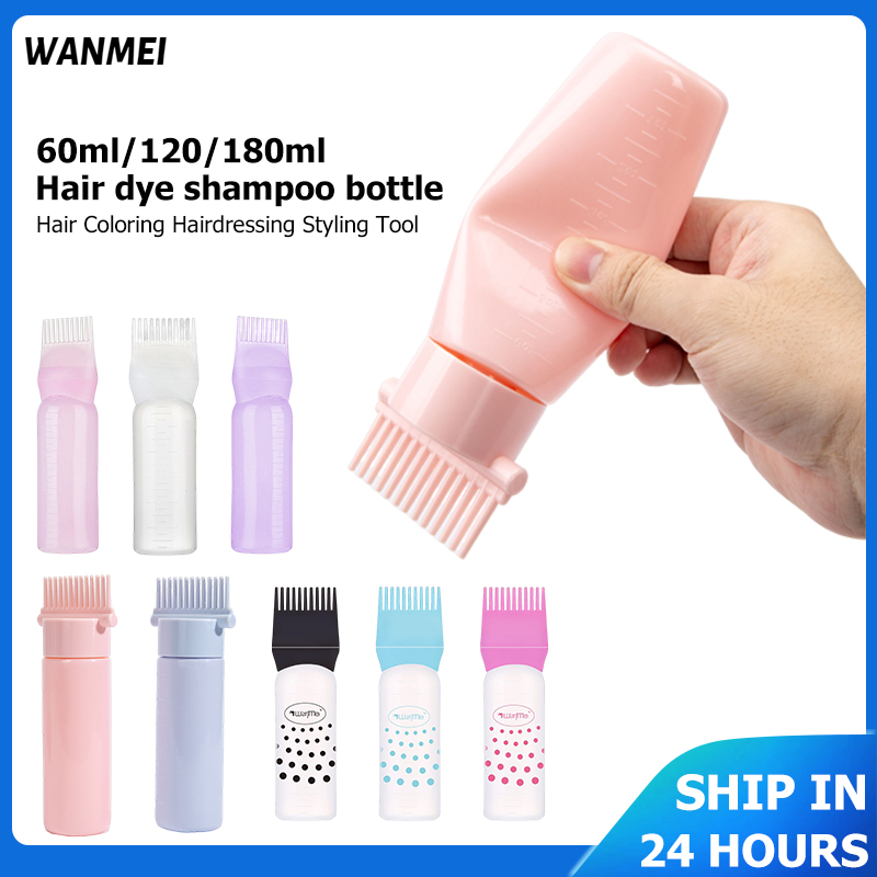 Best of Repeatable Filling Bottle Oil Applicator Bottle For Hair 60 / 120 / 180ml Hair Oil Applicator Bottle Professional Hairdressing Tools Reviews & Tips