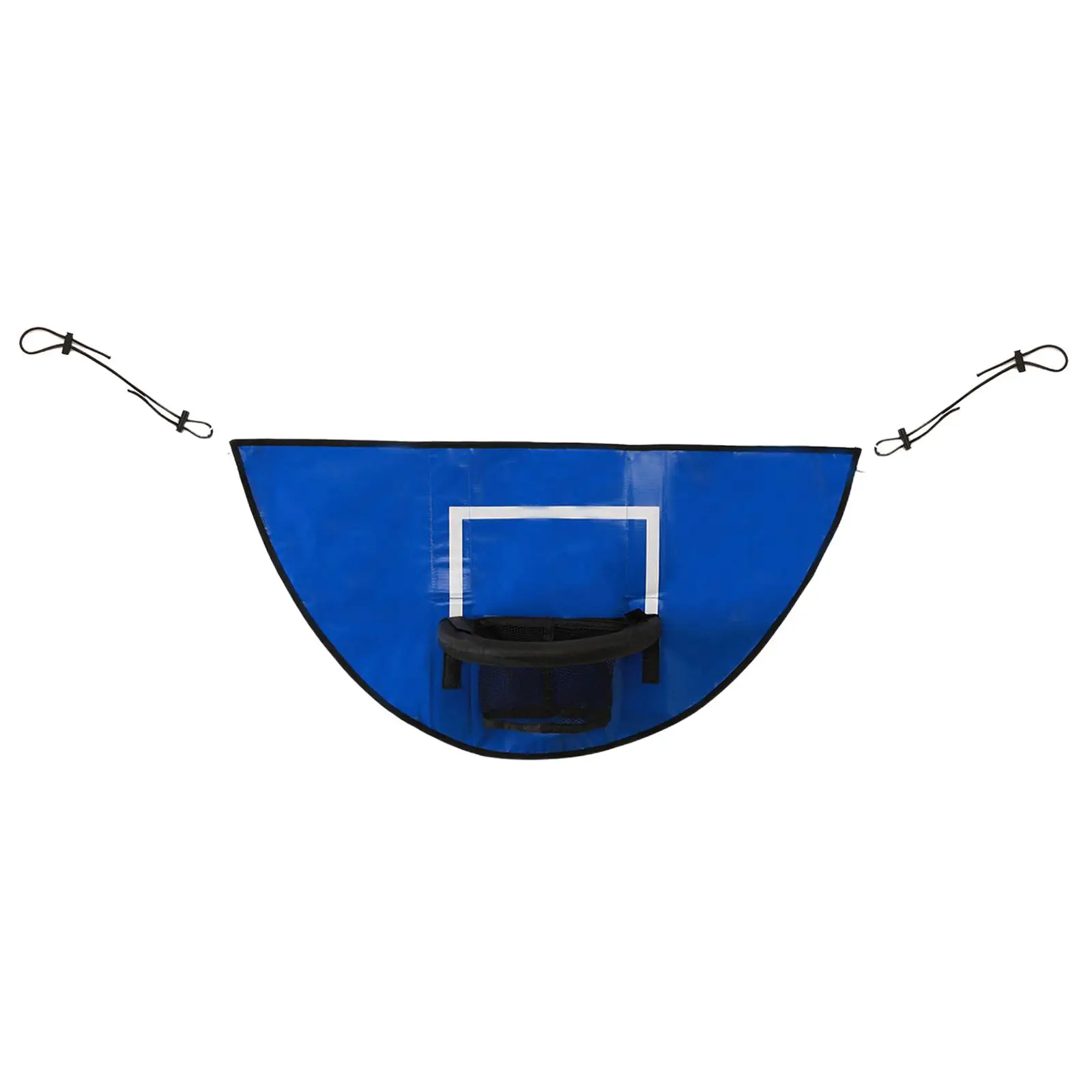 Basketball Hoop Attachment for Trampoline with Net Universal Baseboard for
