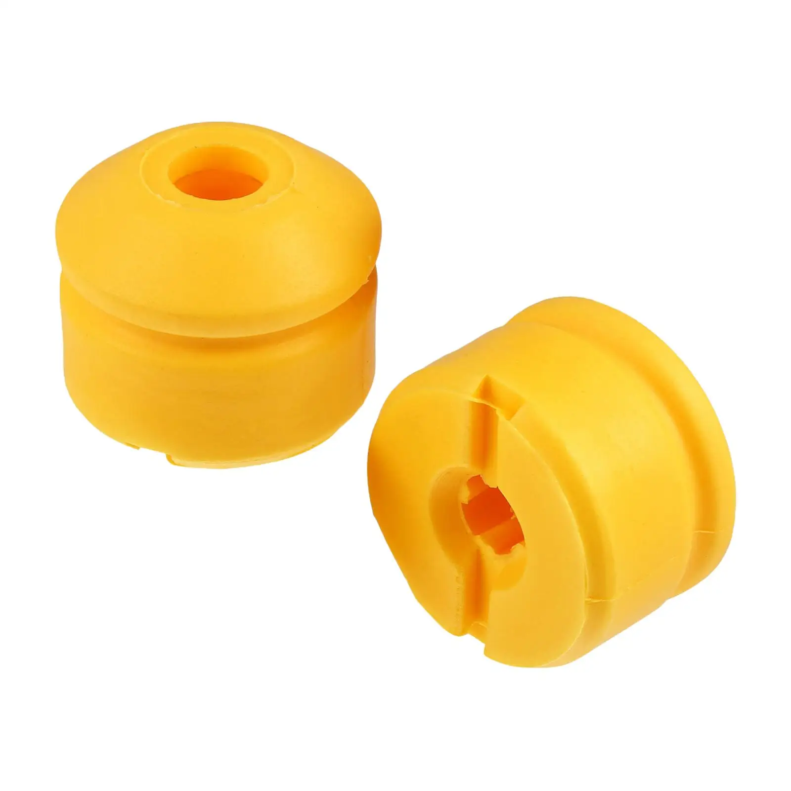 2 Pieces Bump Stop Front Jounce 52089347AA Buffer Block Shock Absorber Rubber Accessories for Commander Grand Cherokee Yellow