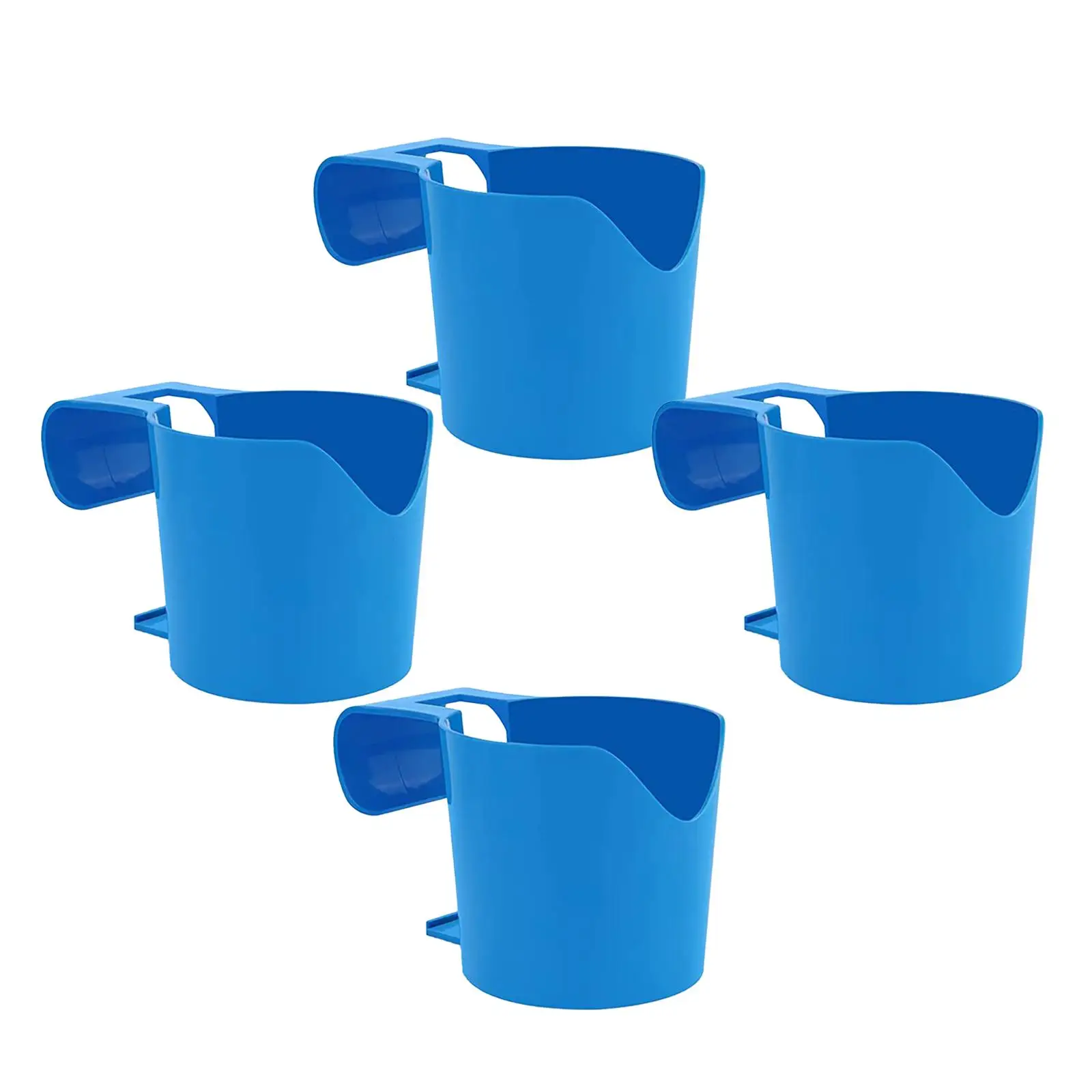 4Pcs Poolside Cup Holders Organize for above Ground Swimming Pool Pool Cup Holder for Bathtub Swimming Pool Side Beverage Beer