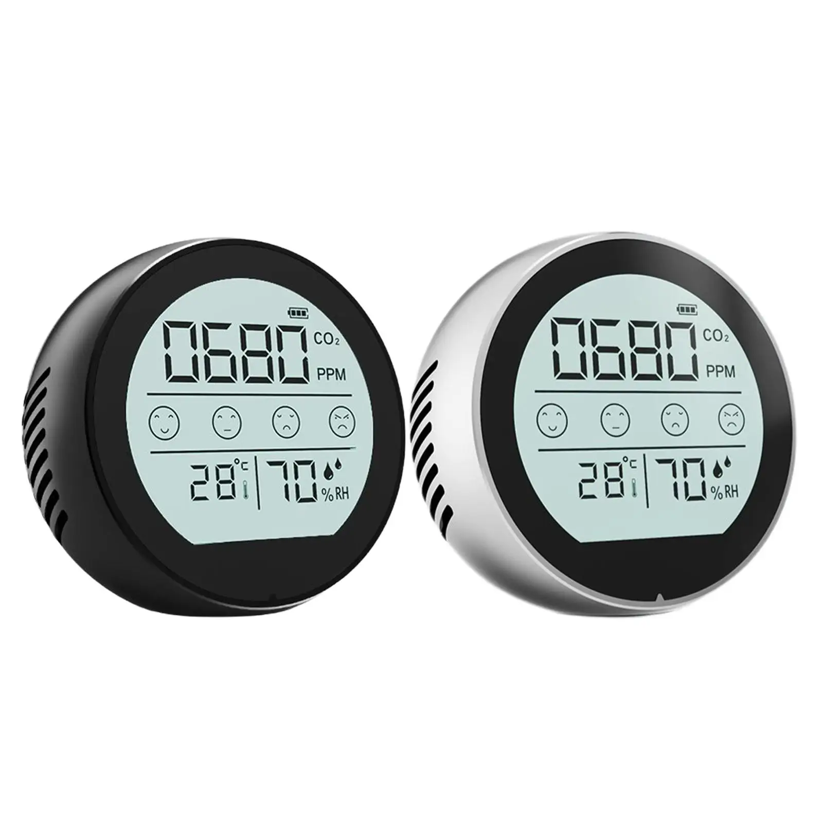 Portable  Temperature Humidity Monitor,,Carbon Dioxide Monitor NDIR Sensor for 