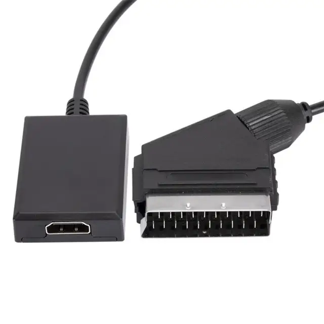 Output Video Cable HDMI to Scart Converter Cable Video Adapter Cable Hdmi-compatible  Wire HDMI to Scart Adapter Cord - AliExpress
