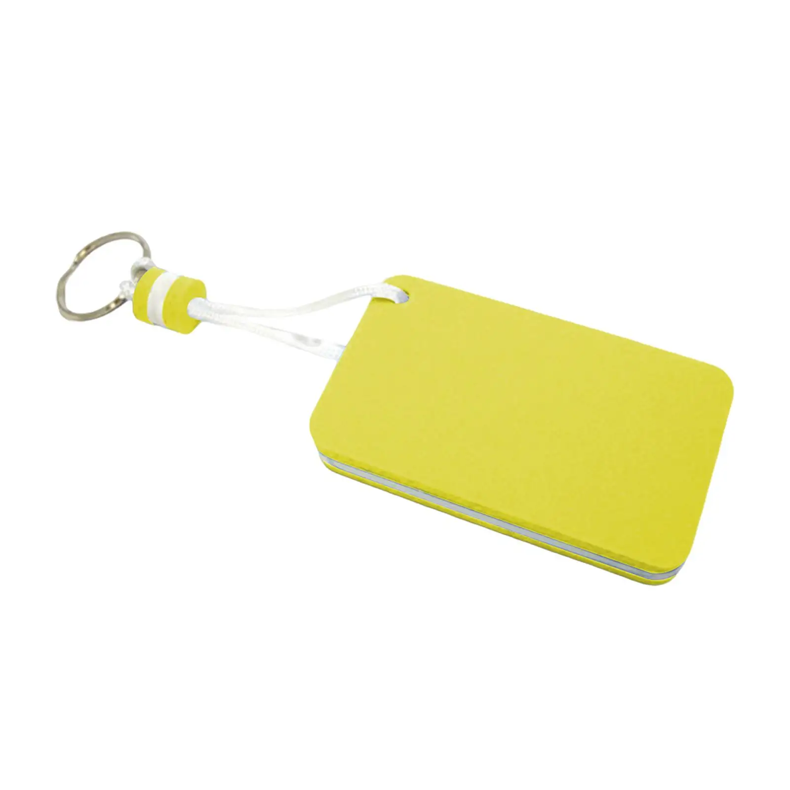 Floating Keychain Floatable Lightweight Floater Rectangle Key Chain Keyring for Kayaking Water Sports Boating Surfing Fishing