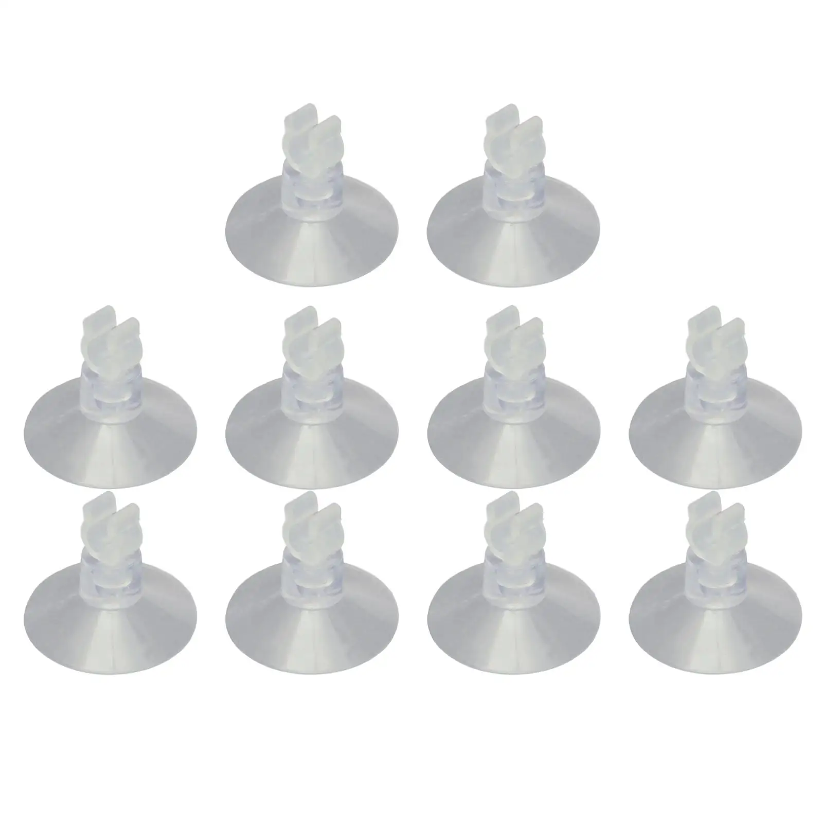Air Line Pump Tube Holder Fish Tank Suckers Tube Holder Suction Cups Suckers Clips Pads Clear for Airline Tubing Hose