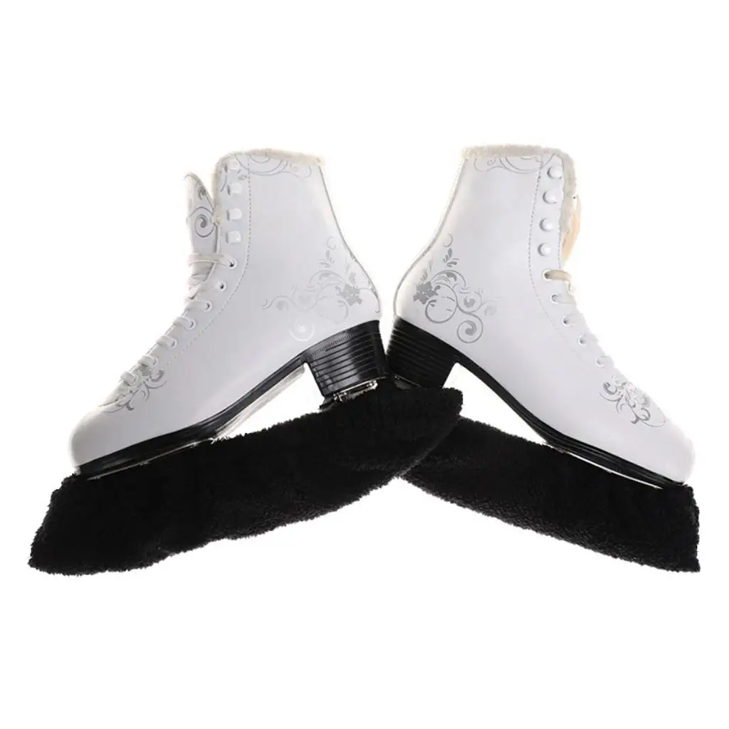 2Pair Skates Blade Cover Jacket Soaker Guard for Ice Figure Skating Hockey Youth Adult Men Women Kids Figure Skate Blade Protect