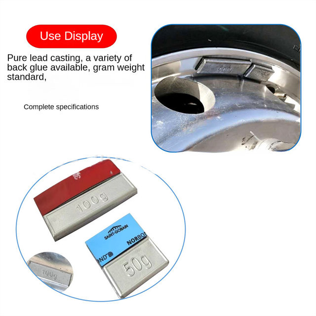 Ymiko Raschietto E Pinza Per Rimozione Pesi Ruote - Strumento Bilanciamento Cerchi In Lega - Foto 11