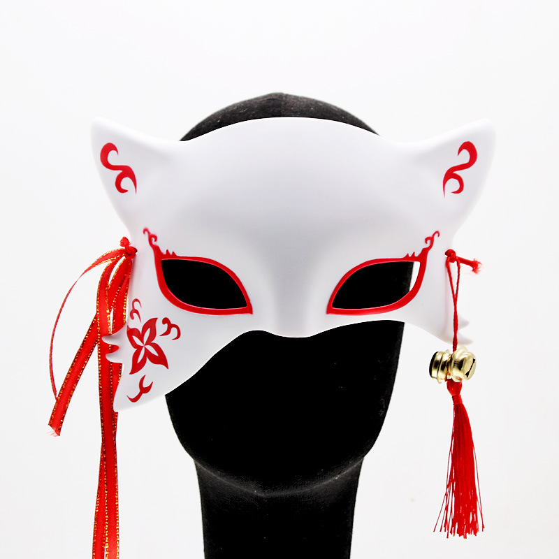 Lot De 3 Masques D'animaux En Tissu Non Tissé - Thème Renard Et Autres, Pour Déguisement Enfants, Fêtes, Halloween - 11