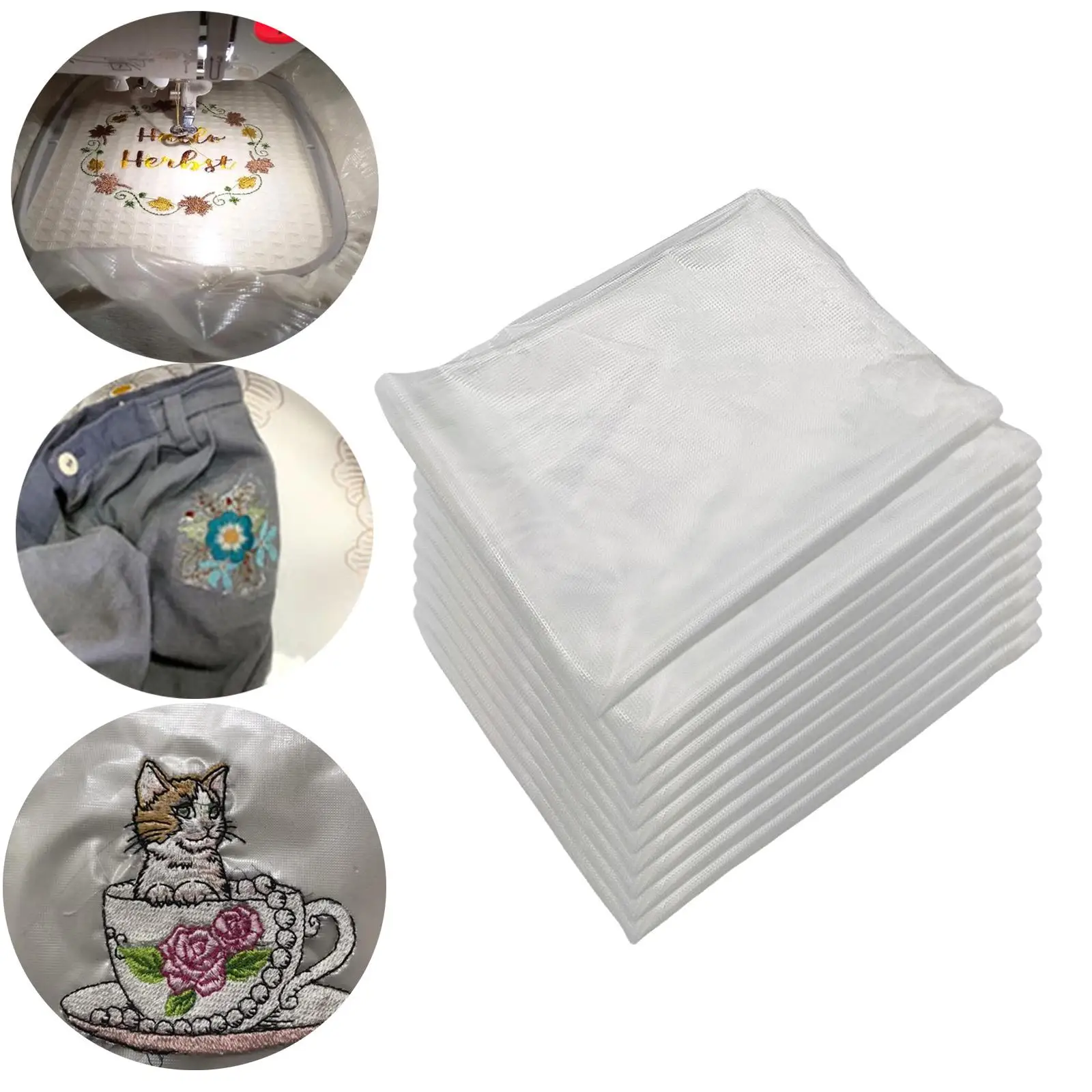 Water Soluble Embroidery Stabilizer Dissolvable Paper Sewing for Sheets