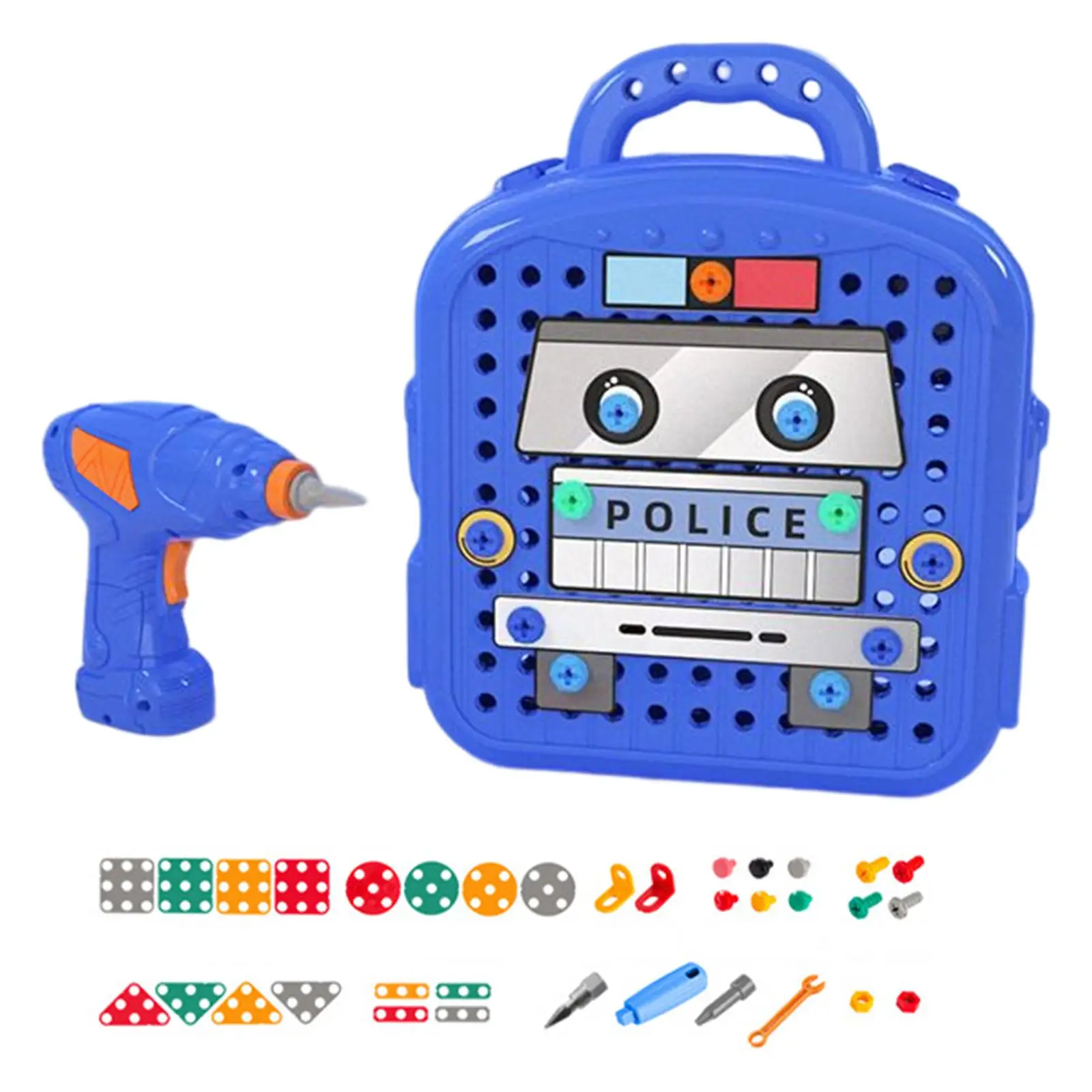Creative Drill Set Games Activity Center Screw Tool for Kids Holiday Gifts