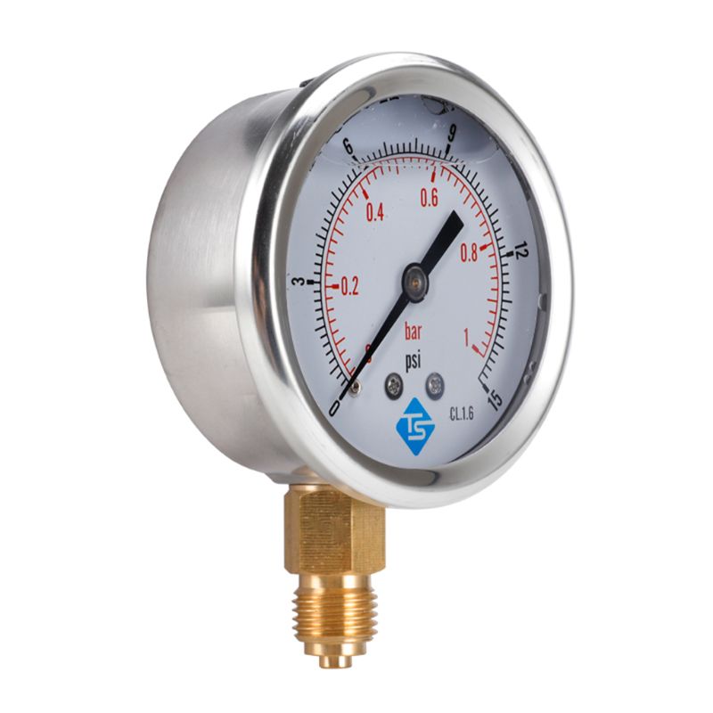Description Picture 4 of itemGLYCERINE FILLED PRESSURE VACUUM COMPOUND GAUGES 68mm DIAL VAC to 10000 PSI BTM Drop Ship