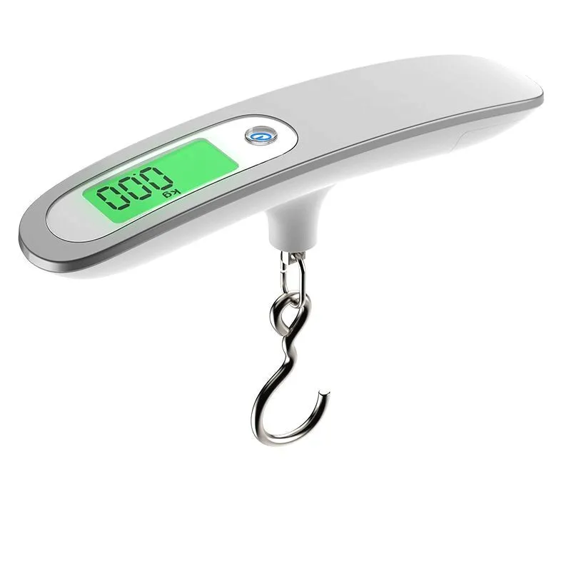 Portable Handheld Electronic Scale For Luggage Weighing, Max 50kg Capacity