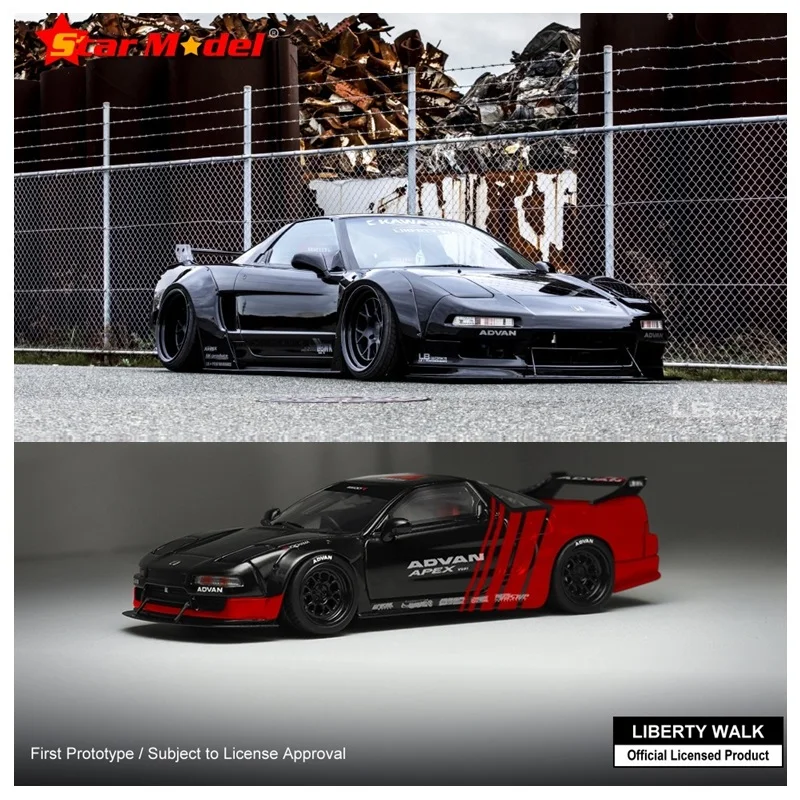 NSX LBWK BLACK リバティーウォーク 希少 - ミニカー