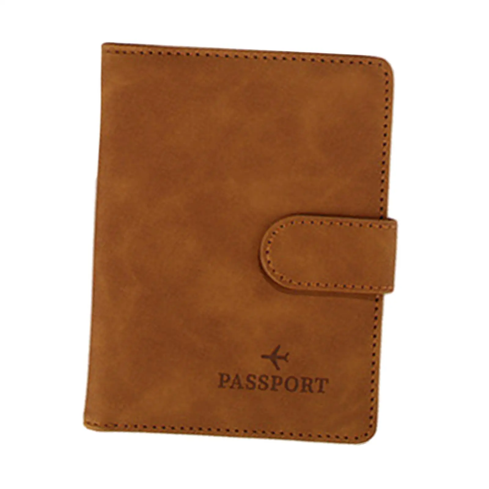 Passports Holder Card Pouch with Phone Card Slot Travel Gifts PU Leather Card Case for Business Travel Home Family Woman and Man
